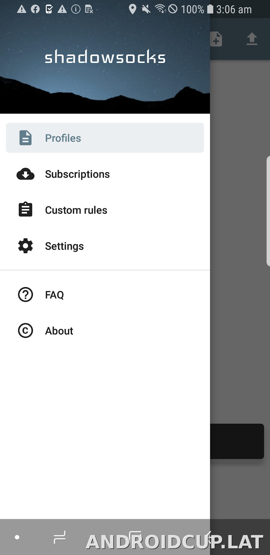 Shadowsocks скриншот 2